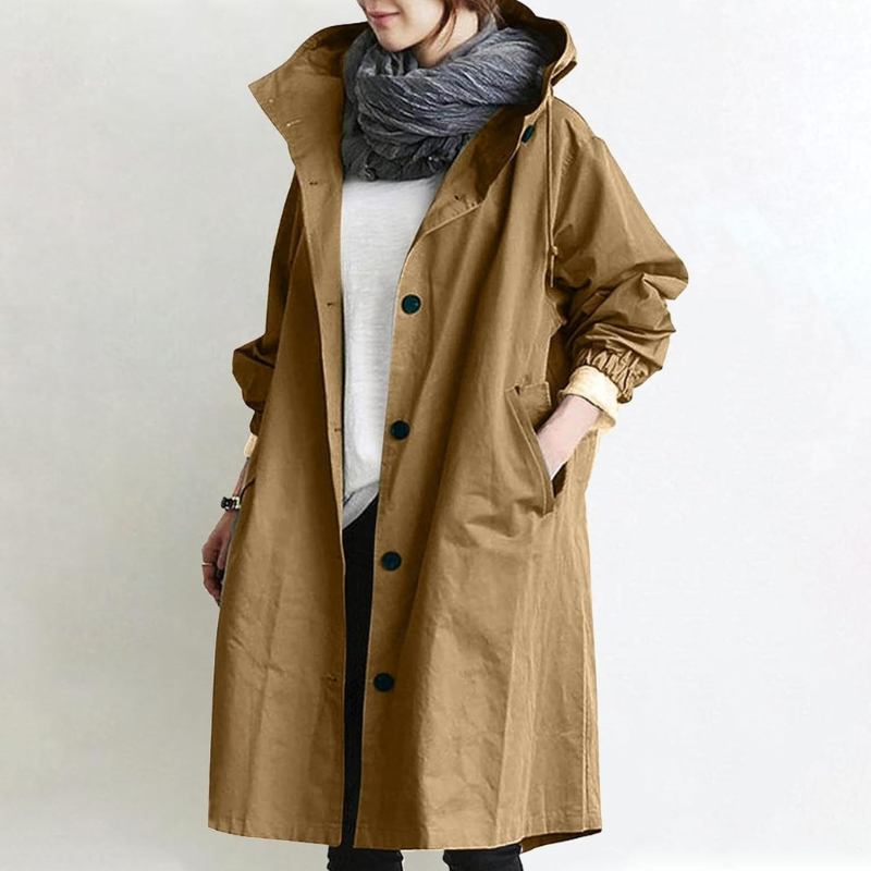 Manteau trench décontracté pour femmes | Imperméable