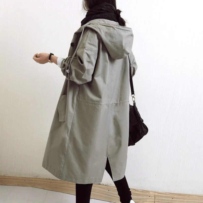 Manteau trench décontracté pour femmes | Imperméable