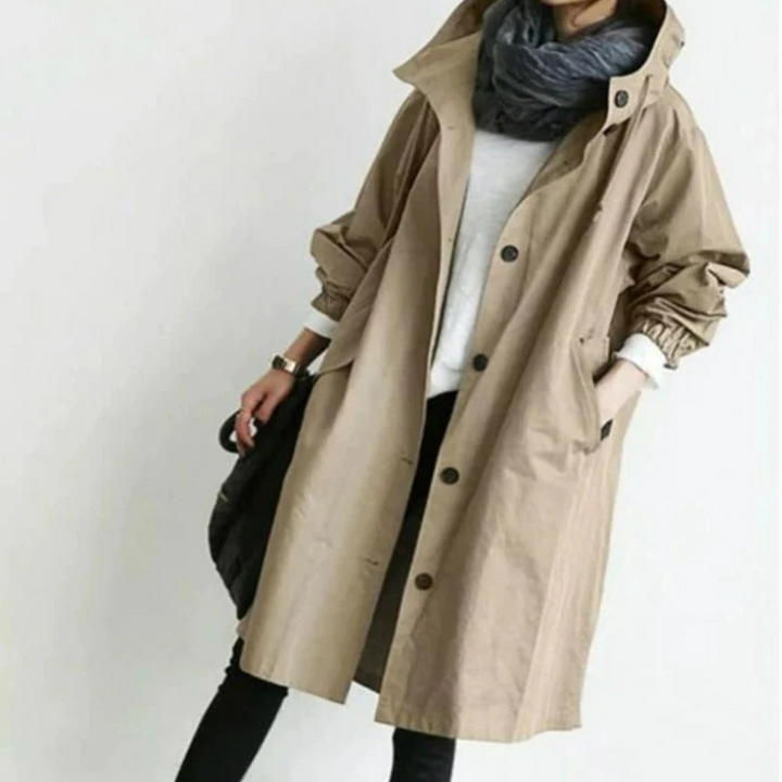 Manteau trench décontracté pour femmes | Imperméable