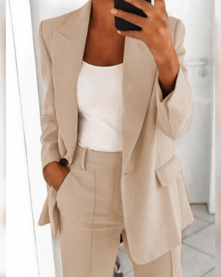 Ensemble de costume décontracté moderne pour femmes | Twin
