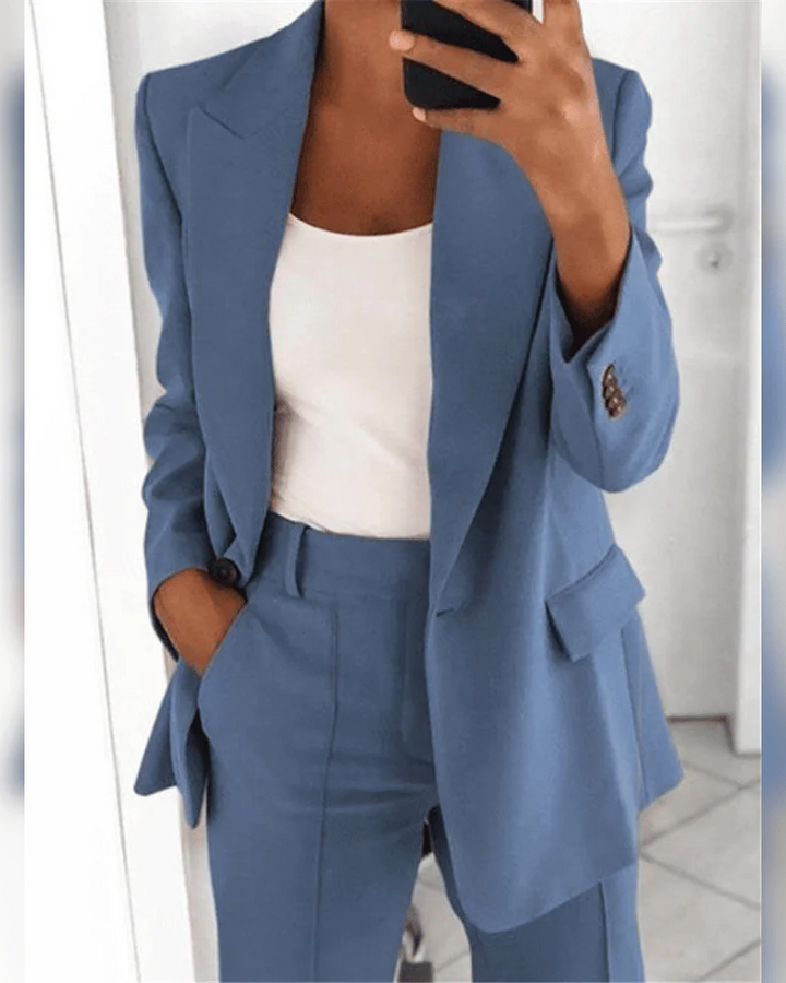 Ensemble de costume moderne décontracté pour femmes | Twin