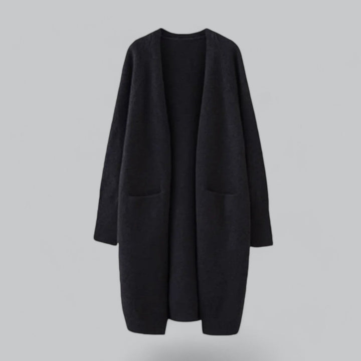 Clara | Cardigan long oversized en cachemire pour femmes