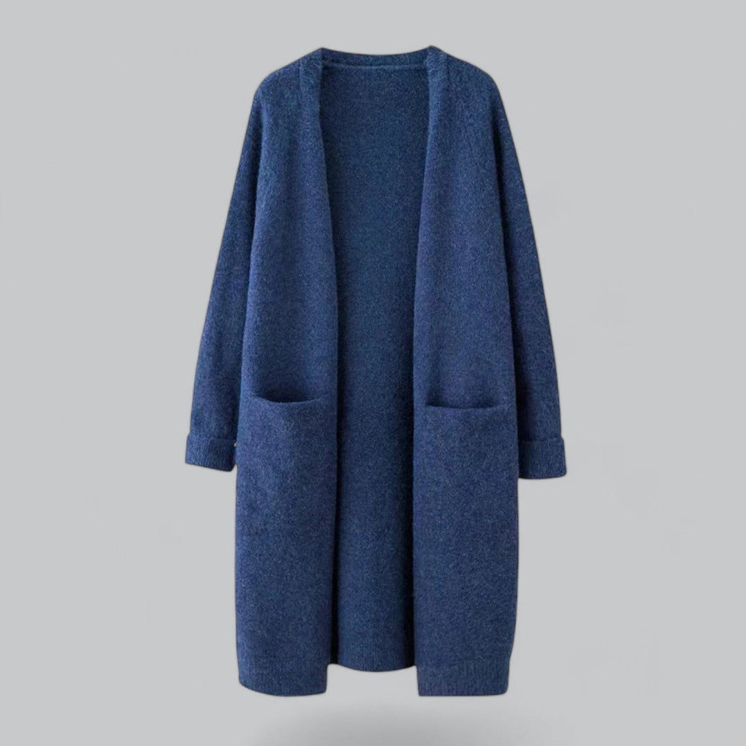 Clara | Cardigan long oversized en cachemire pour femmes