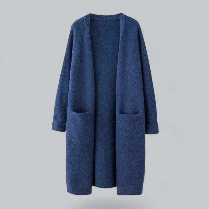 Clara | Cardigan long oversized en cachemire pour femmes