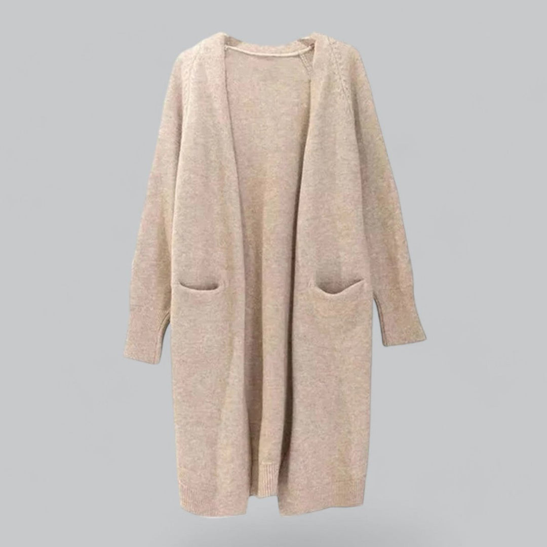 Clara | Cardigan long oversized en cachemire pour femmes