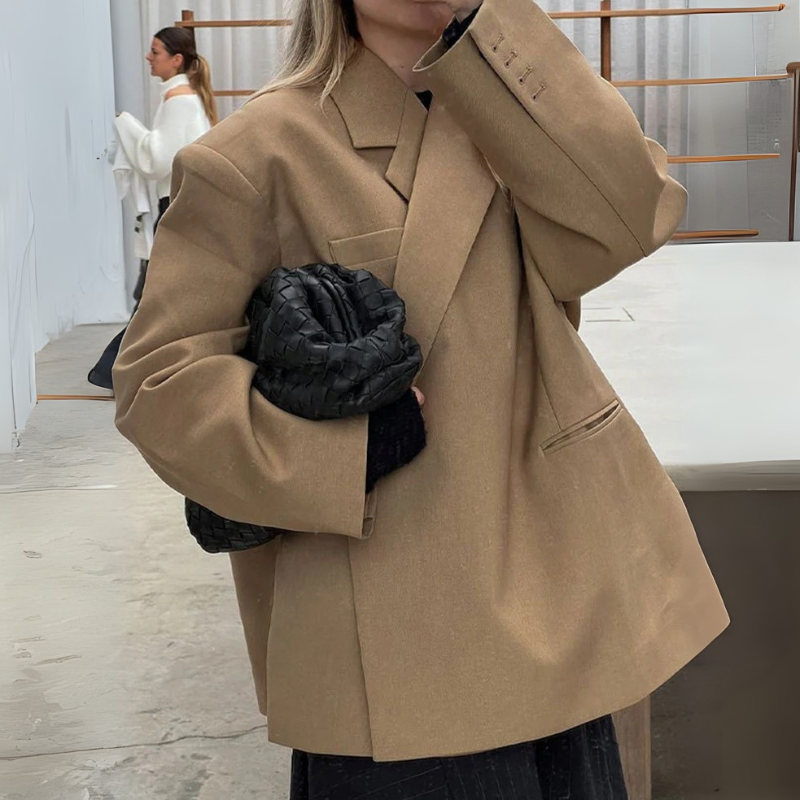 Manteau blazer moderne pour femmes | Taille surdimensionnée