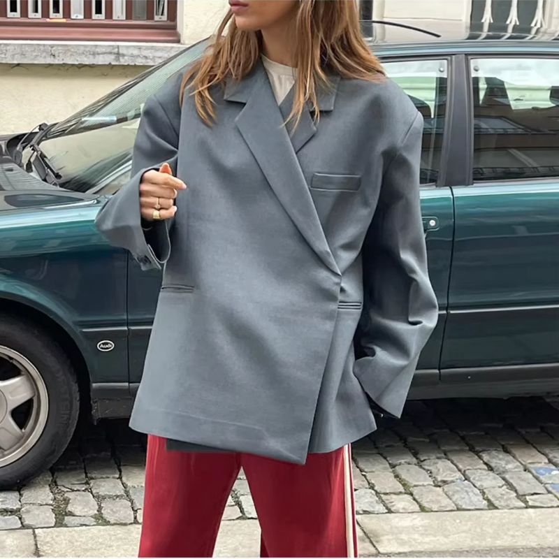 Manteau blazer moderne pour femmes | Taille surdimensionnée