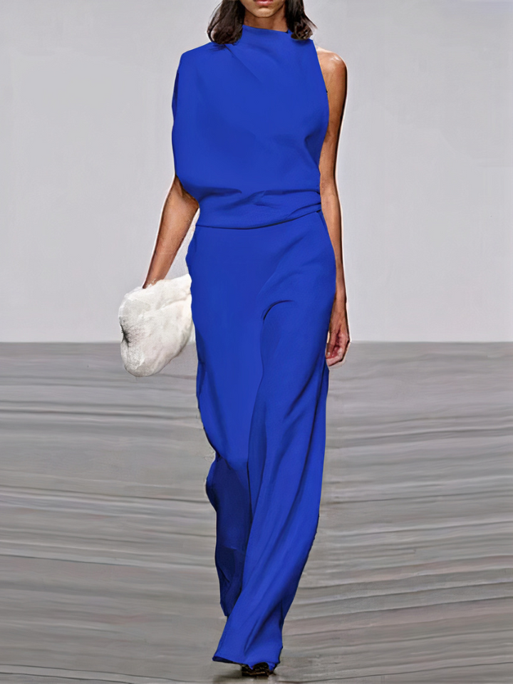 Combinaison moderne pour femmes avec jambes larges | Invitées de mariage