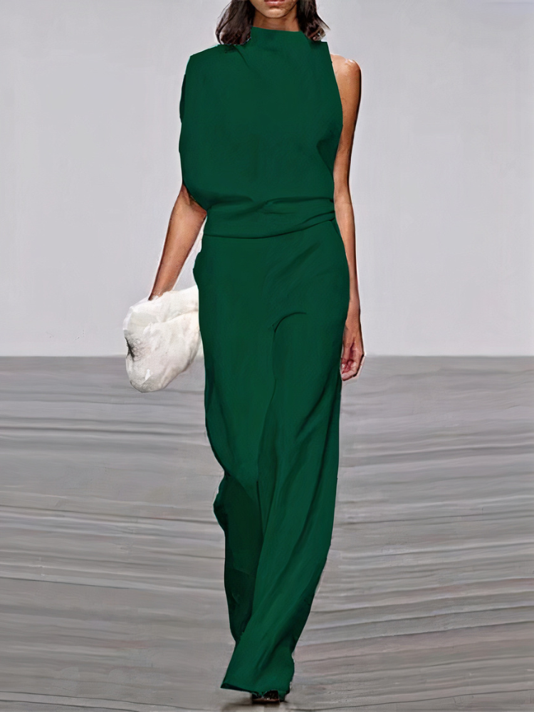 Combinaison moderne pour femmes avec jambes larges | Invitées de mariage