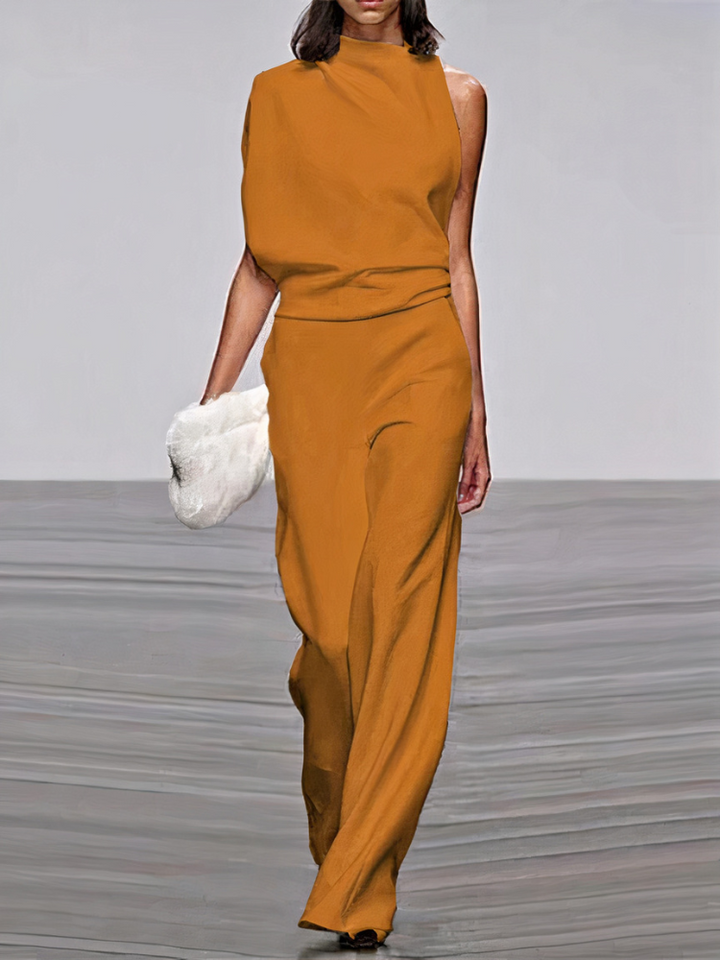 Combinaison moderne pour femmes avec jambes larges | Invitées de mariage