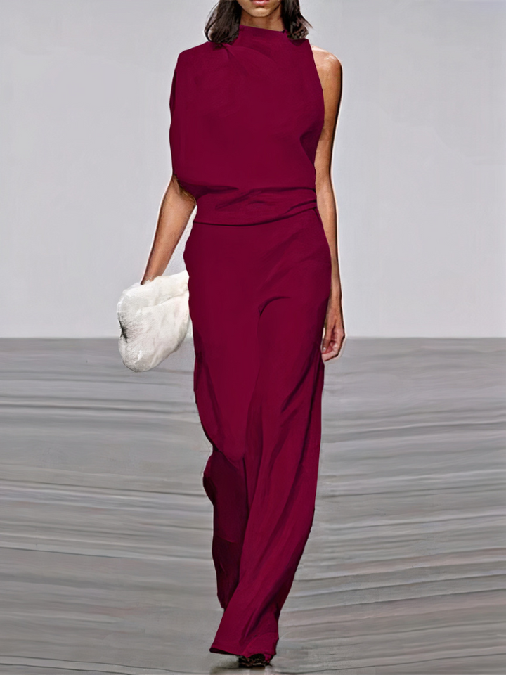 Combinaison moderne pour femmes avec jambes larges | Invitées de mariage
