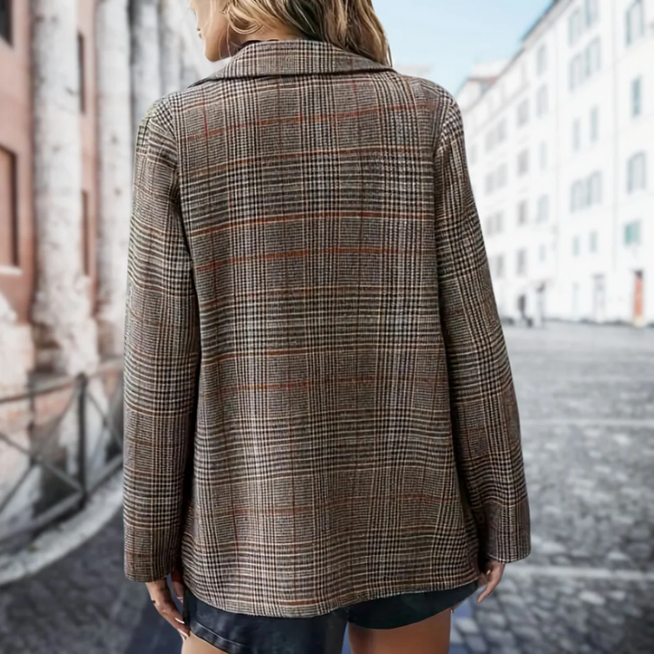 Manteau blazer oversize tendance pour femmes | Automne