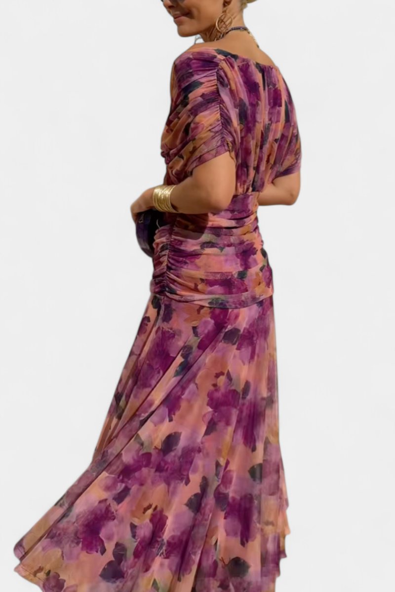Greta | Robe de cocktail à épaules dénudées pour femmes, robe de soirée maxi ajustée