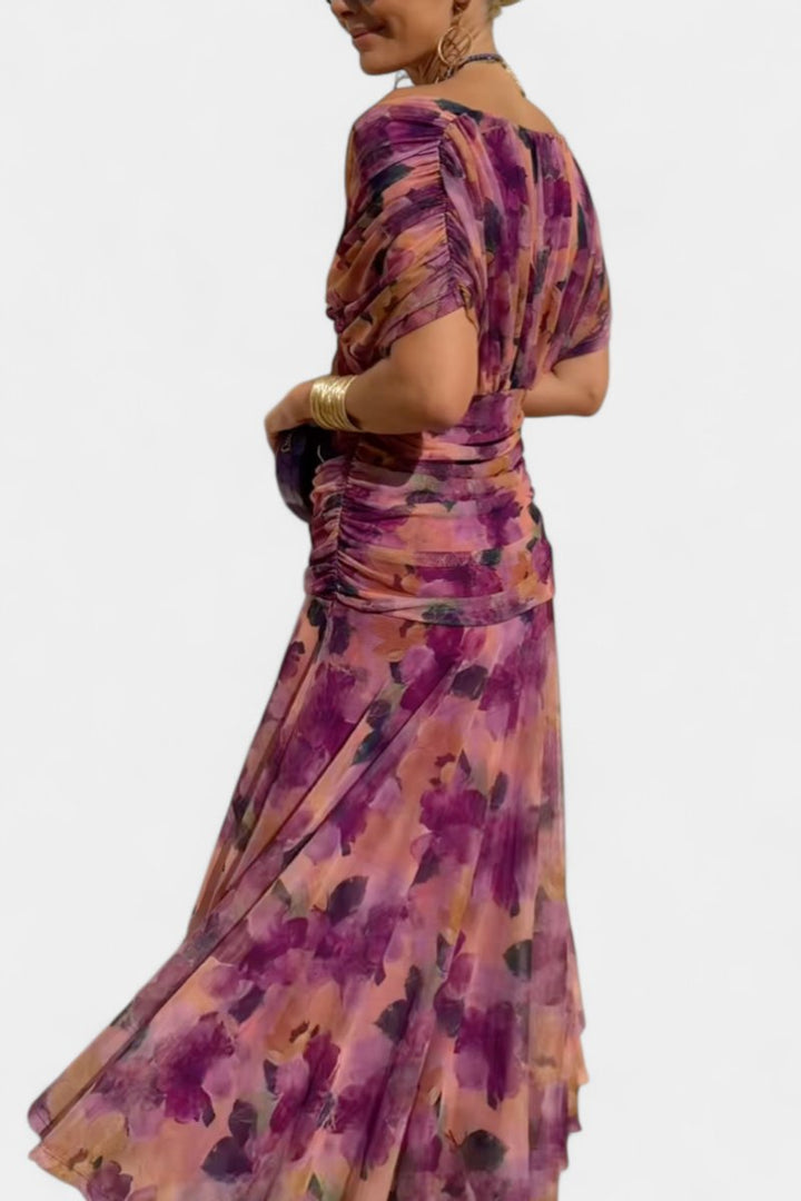 Greta | Robe de cocktail à épaules dénudées pour femmes, robe de soirée maxi ajustée