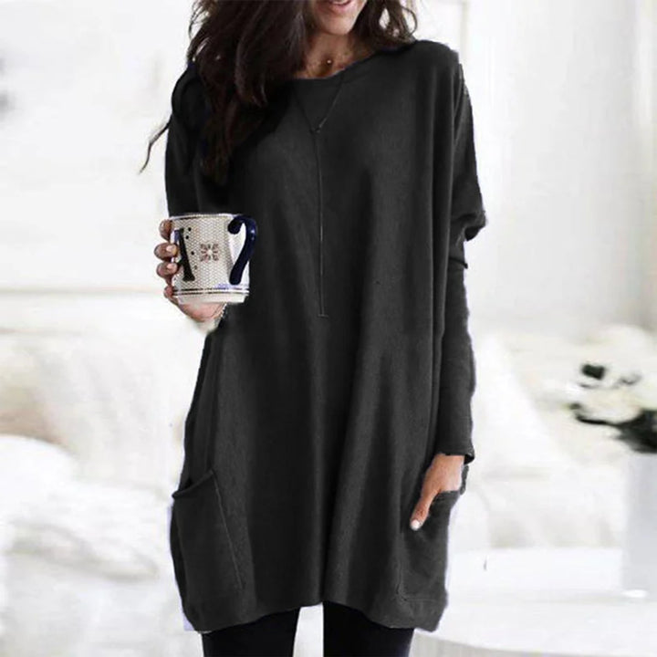 Luisa | Tunique Pull Oversized à Manches Longues pour Femmes avec Poches