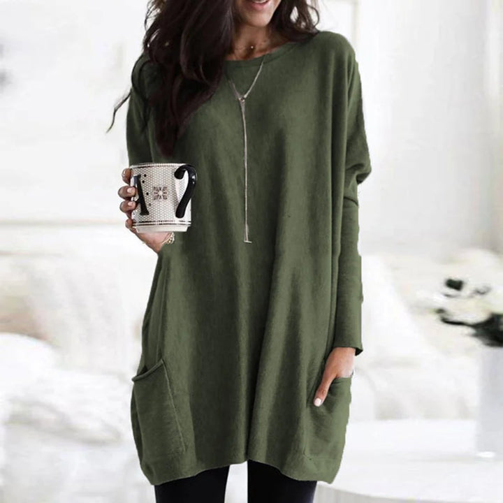 Luisa | Tunique Pull Oversized à Manches Longues pour Femmes avec Poches