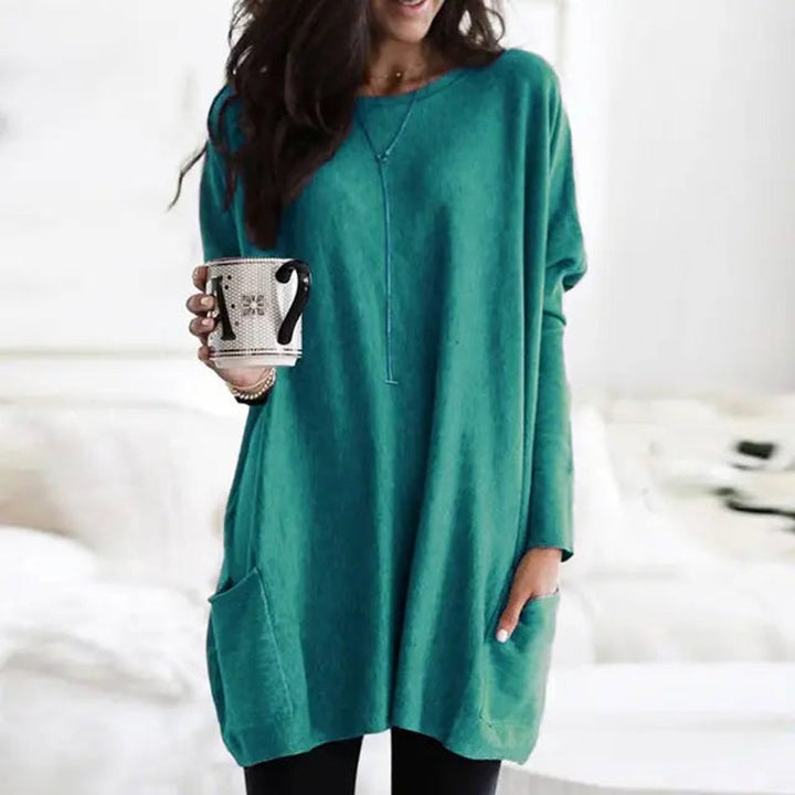 Luisa | Tunique Pull Oversized à Manches Longues pour Femmes avec Poches