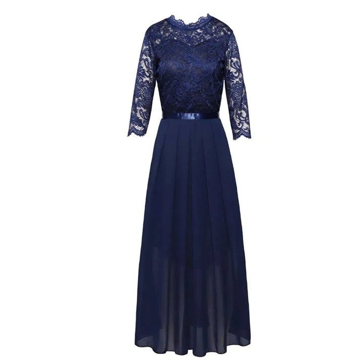 Katharina | Robe de Soirée Élégante en Dentelle et Chiffon pour Femmes