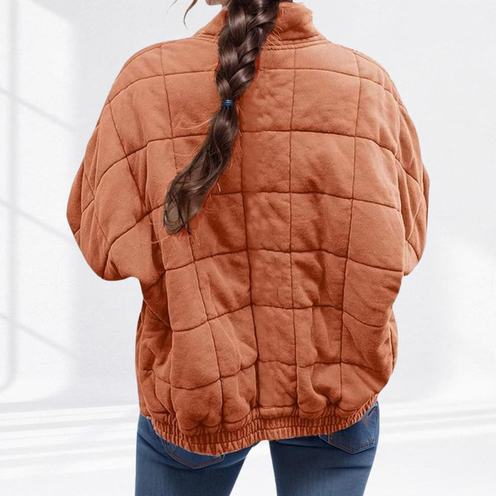 Nora | Veste matelassée pour femmes, légère, courte avec fermeture éclair