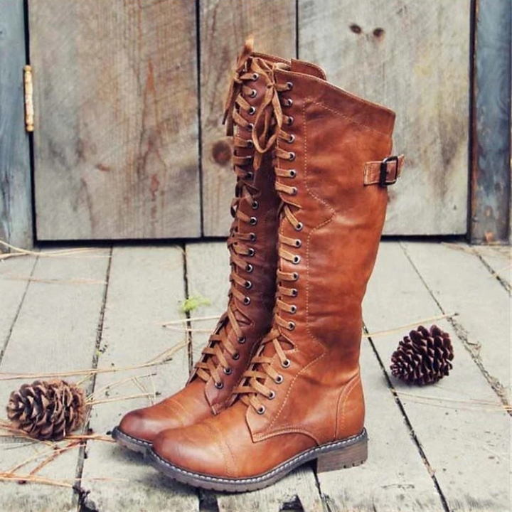 Bottes Vintage Stylées pour Femmes | Confortables
