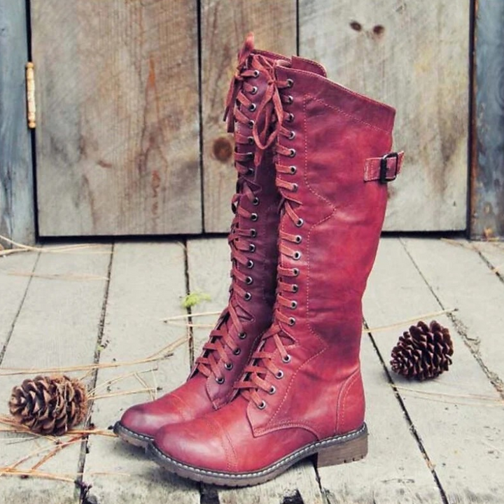 Bottes Vintage Stylées pour Femmes | Confortables