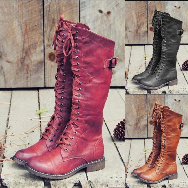 Bottes Vintage Stylées pour Femmes | Confortables