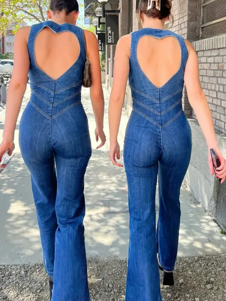 Salopette en denim stylée pour femmes | Été