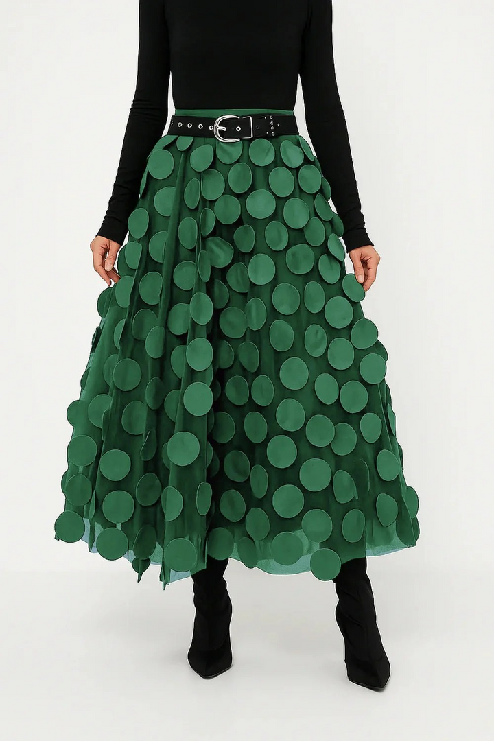 Jupe midi vintage stylée pour femmes | Long