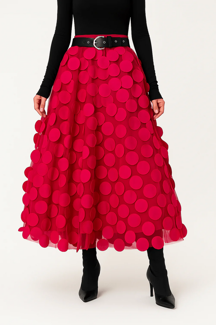 Jupe midi vintage stylée pour femmes | Long