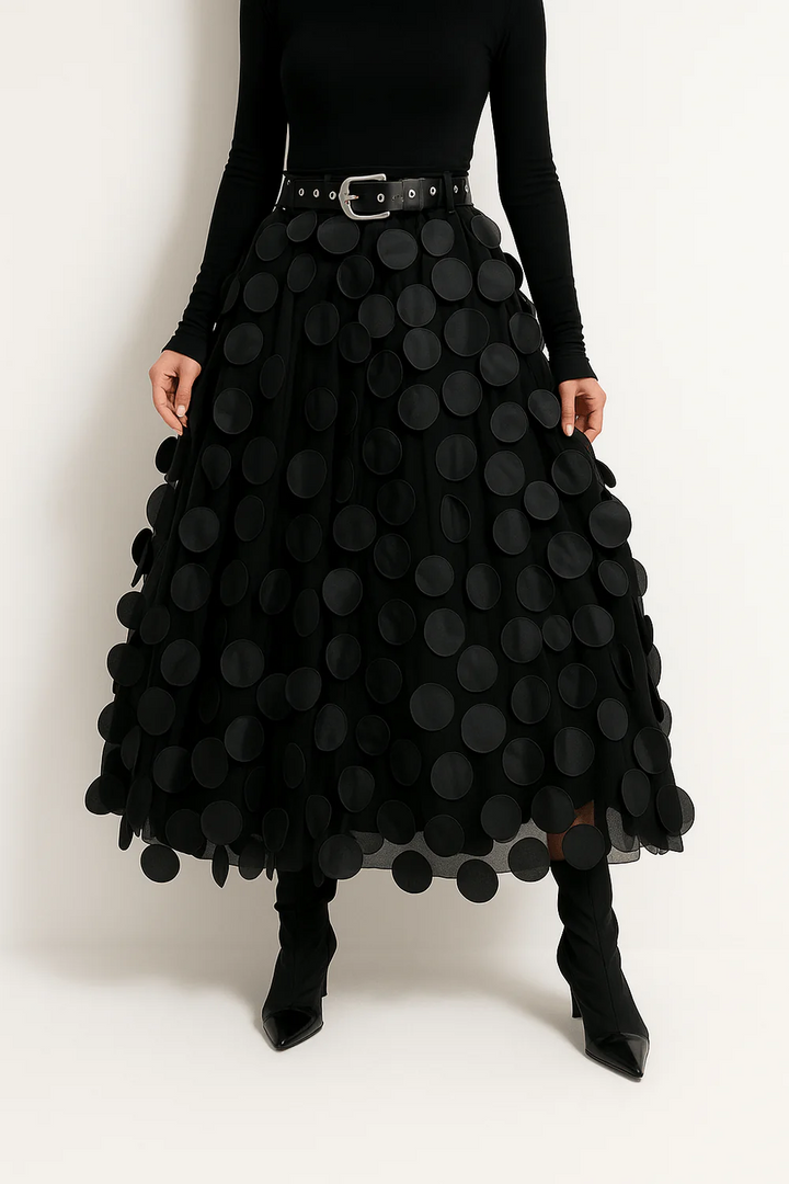Jupe midi vintage stylée pour femmes | Long