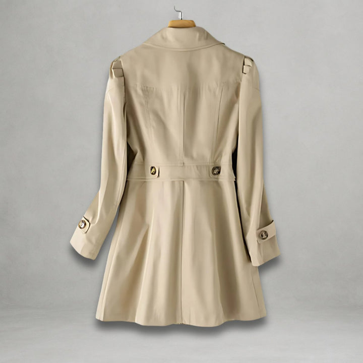 Katharina | Manteau trench élégant pour femmes en coton-nylon