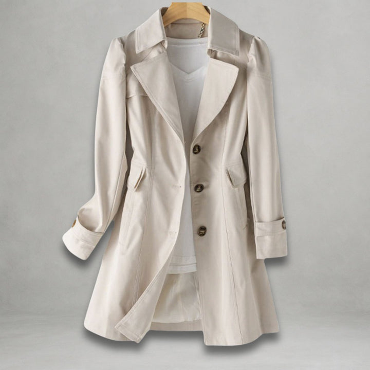 Katharina | Manteau trench élégant pour femmes en coton-nylon