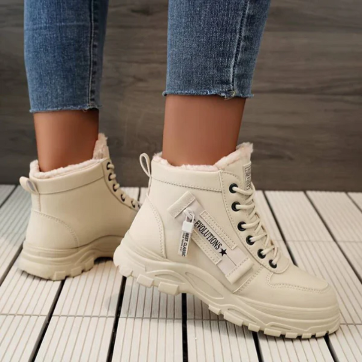 Bottes élégantes chaudes pour femmes | Hiver