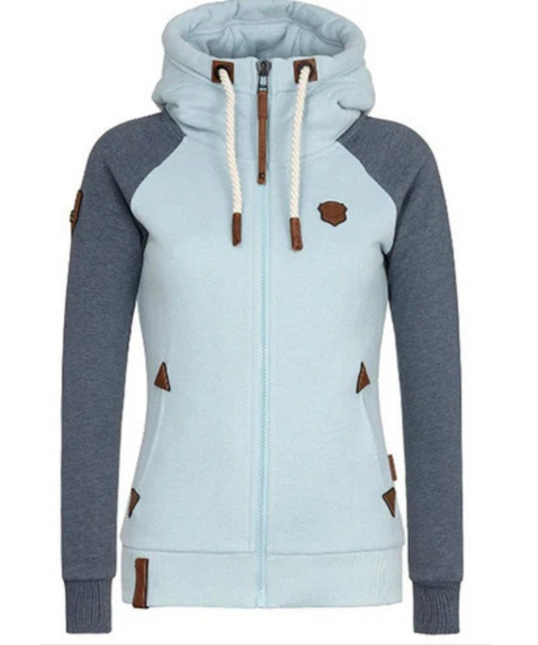 Hoodie chaud pour femmes | Fermeture éclair