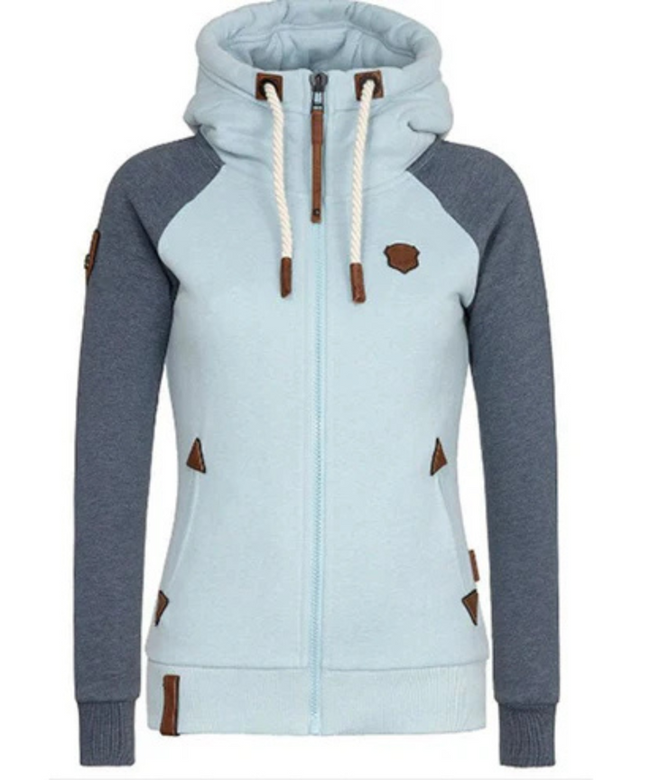 Hoodie chaud pour femmes | Fermeture éclair