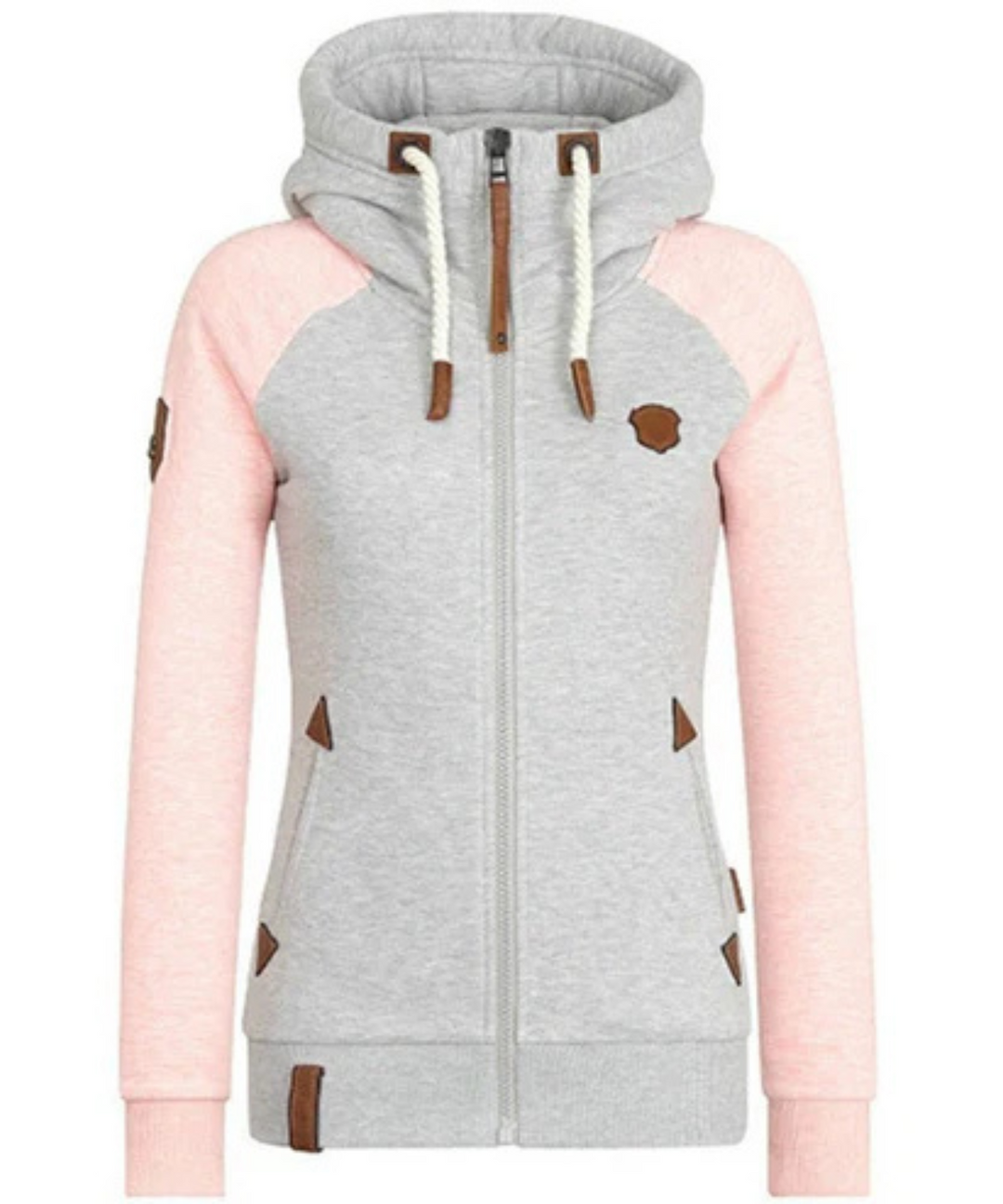 Hoodie chaud pour femmes | Fermeture éclair