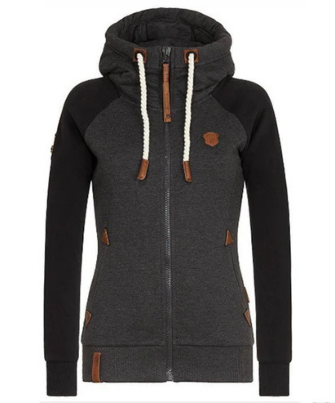 Hoodie chaud pour femmes | Fermeture éclair