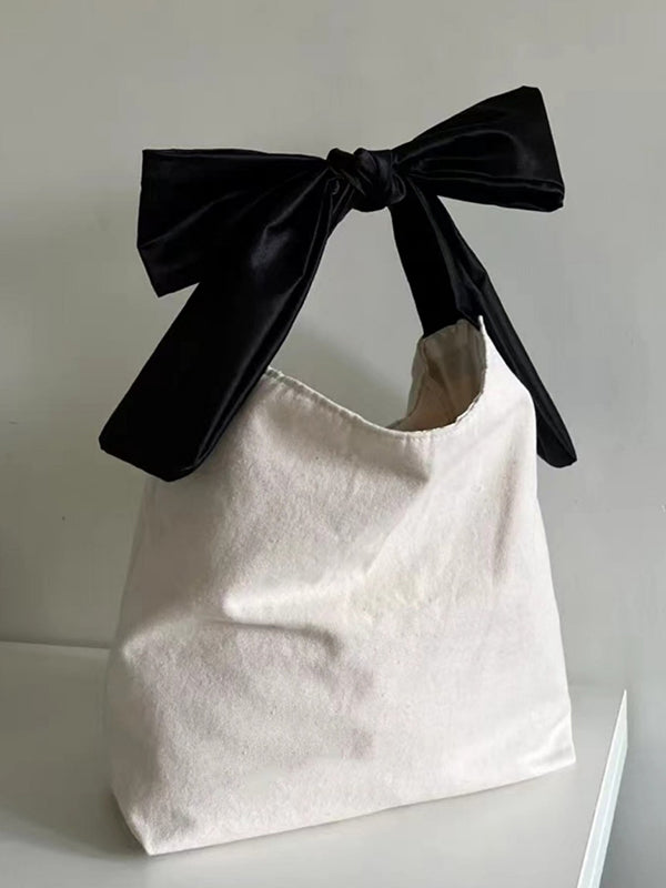 Sacs à empiècements avec nœud papillon Sacs Accessoires Sacs à bandoulière