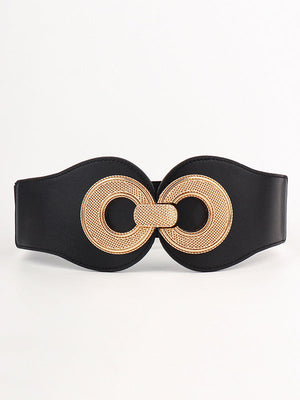 Ceinture réglable à taille élastique, à empiècements