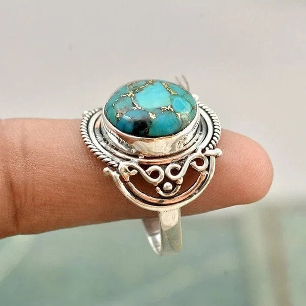 Bague Boho-Turquoise