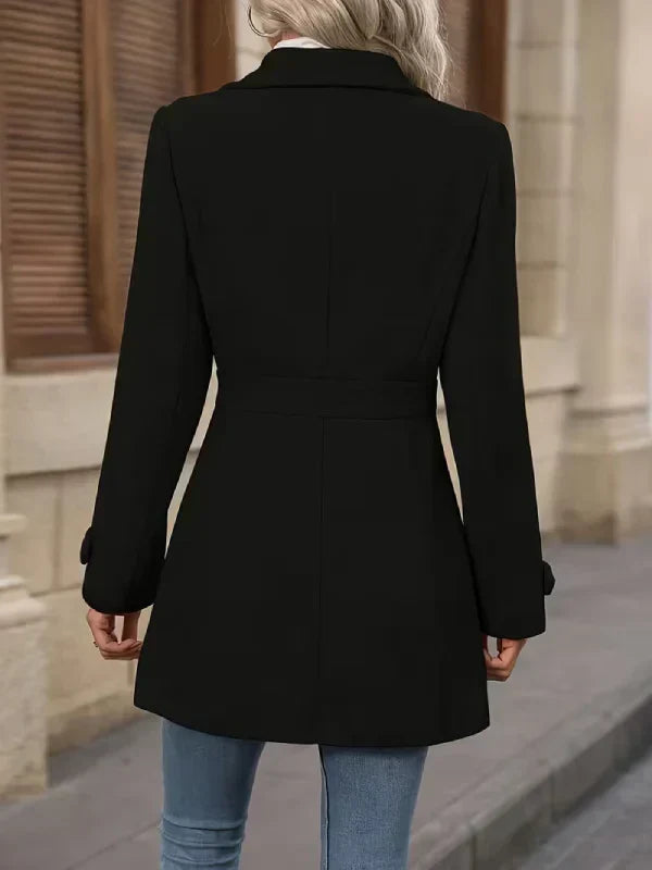 Hanna | Manteau d'hiver en tweed élégant pour femmes moderne
