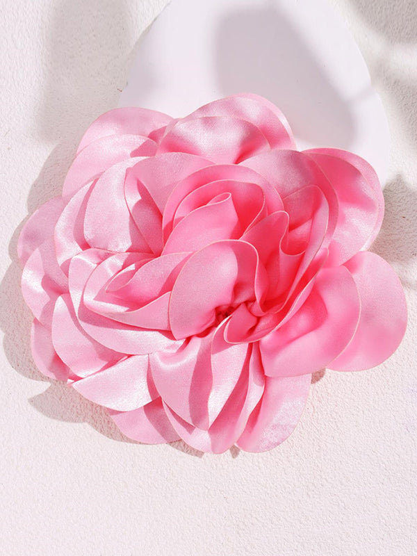 Broche à fleurs en 3D