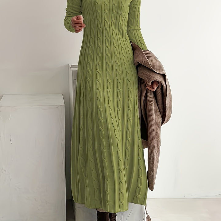 Isabella | Robe maxi élégante pour femmes en tricot