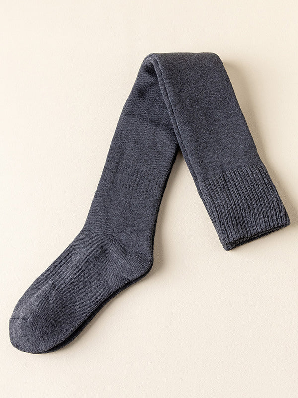 Chaussettes chaudes en velours
