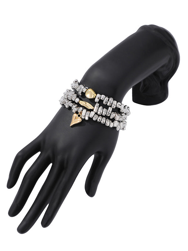 Accessoires de bracelet géométrique 3 pièces