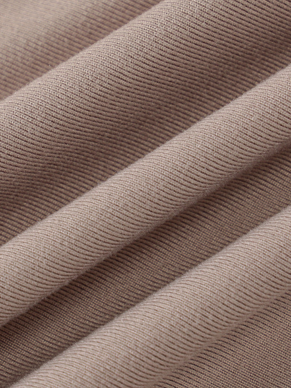 Robe longue à manches longues, grande taille, à empiècements, à capuche, couleur unie