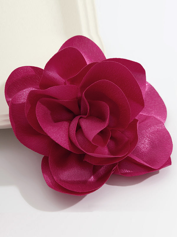 Broche à fleurs en 3D