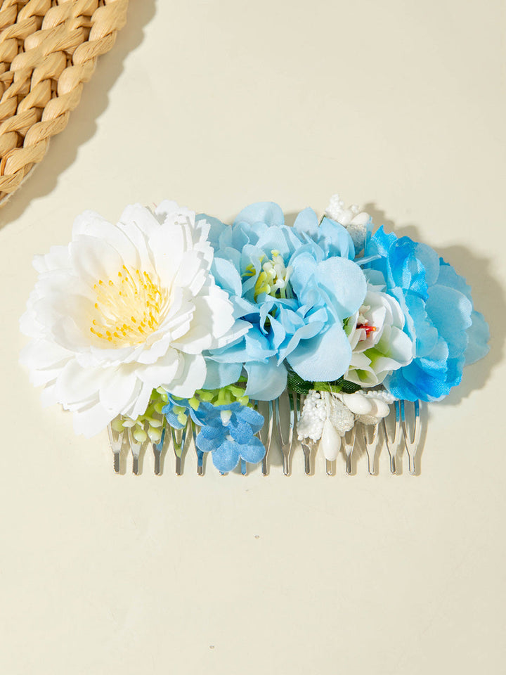 Pinces à cheveux en forme de fleur