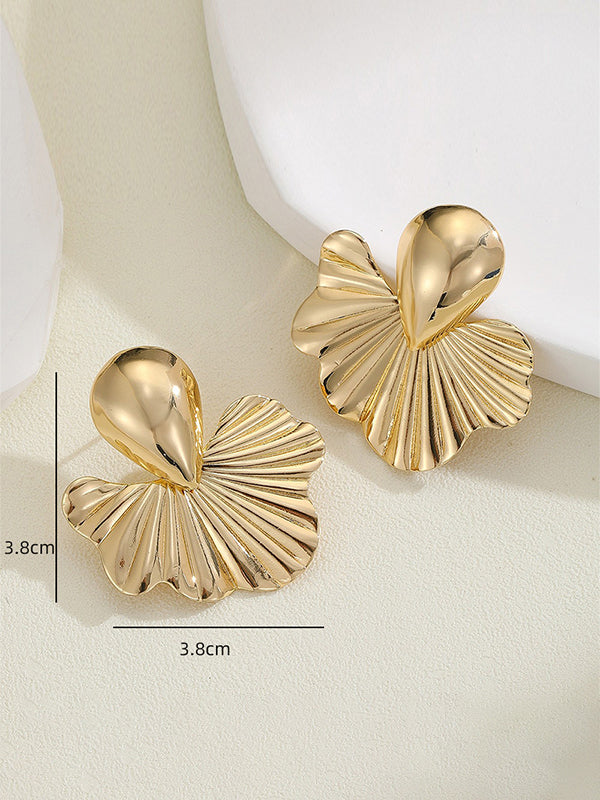Boucles d'oreilles pendantes géométriques
