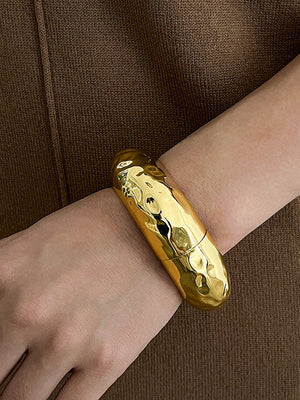 Bracelet géométrique brillant